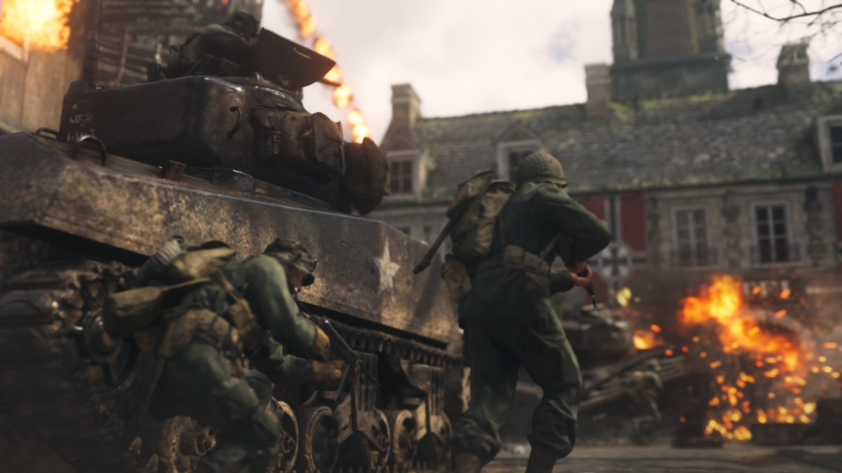 Activision-took-down-Call-of-Duty-game-after-PC-players.jpg A promotional image for Activision's Call of Duty: WWII video game.