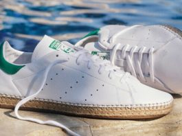 CLOT x adidas Stan Smith Espadrille White Black Release Date