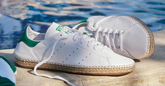 CLOT x adidas Stan Smith Espadrille White Black Release Date