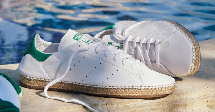 CLOT x adidas Stan Smith Espadrille White Black Release Date