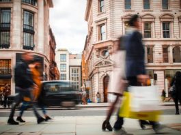 Department store spending falls as fast fashion flies