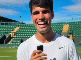 Exclusive Courtside Interview with Wimbledon Champion Carlos Alcaraz (Yes, We Asked About Emma)
