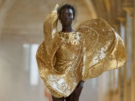 Gustav Klimt inspired Rahul Mishra’s Fall 2025 couture collection.