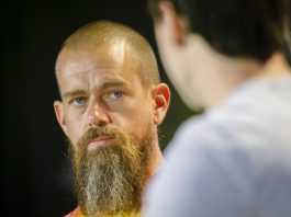 Jack Dorsey, co-founder and chief executive officer of Twitter Inc. and Square Inc., listens during the Bitcoin 2021 conference in Miami, Florida, U.S., on Friday, June 4, 2021.