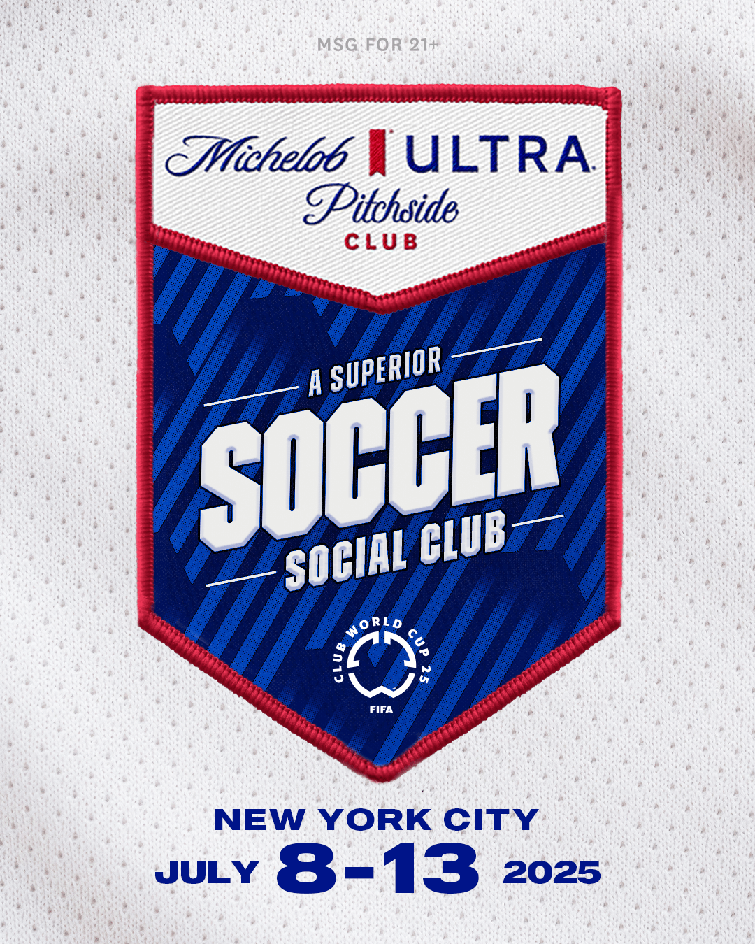 Michelob Ultra Pitchside Club NYC Pop Up Full Info