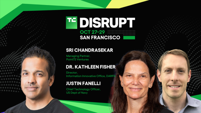 National-security-meets-next-gen-tech-at-Disrupt-2025-AI-Defense.png TechCrunch Disrupt 2025 Sri Chandrasekar, Justin Fanelli, Kathleen Fisher