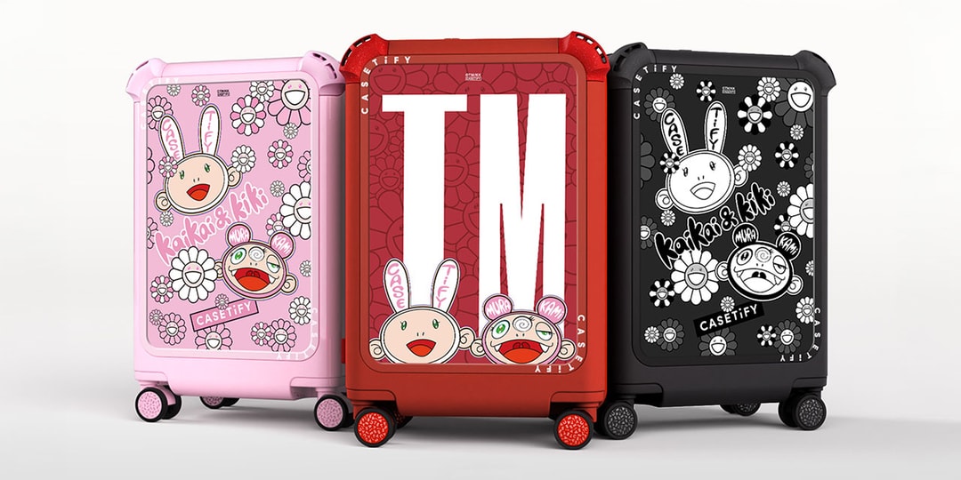Takashi Murakami x CASETiFY Luggage Line Info