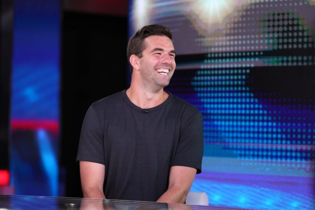 The-rights-to-Fyre-Festival-sold-on-eBay-for-245K.jpg Billy McFarland on a TV set