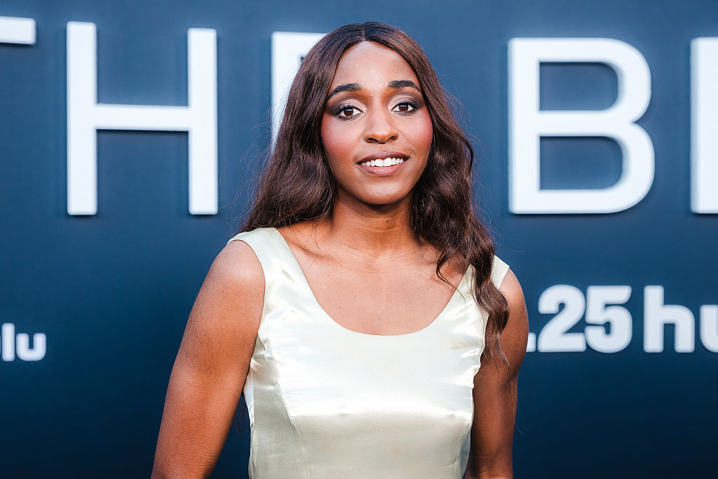 HOLLYWOOD, CALIFORNIA - JUNE 9: Ayo Edebiri attends "The Bear" Cast and Producers dinner at Musso & Frank Grill on June 9, 2025, in Hollywood, California. (Photo by David Jon/Getty Images for FX Networks)