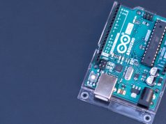 Arduino’s new terms of service worries hobbyists ahead of Qualcomm acquisition Eskisehir / Turkey - January 05, 2020 ; Arduino UNO board on black background, close up. Microcontroller for programming.