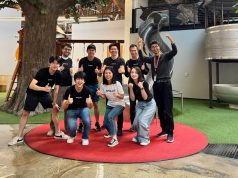 Simular’s AI agent wants to run your Mac, Windows PC for you Simular team surrounds co-founder Ang Li (top row center)